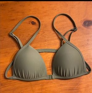 American Eagle Olive Green XS Bikini Top